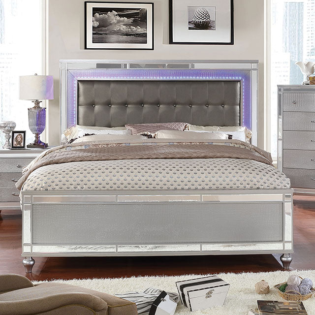 Brachium Silver Queen Bed image