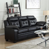 Finley - Tufted Upholstered Sofa - Black