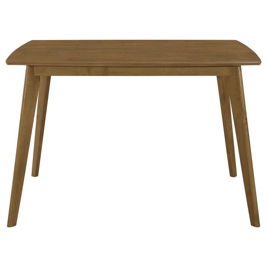 Kersey - Dining Table With Angled Legs - Chestnut