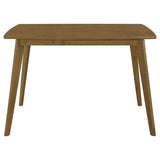 Kersey - Dining Table With Angled Legs - Chestnut