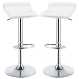 Bidwell - 29″ Upholstered Backless Adjustable Bar Stools (Set of 2)