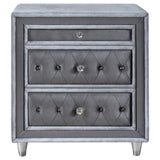 Antonella - 3-Drawer Upholstered Nightstand