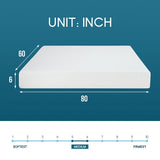 Artemisia 6" Twin Memory Foam Mattress