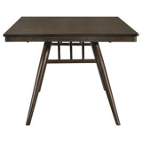 Wes - Rectangular Dining Table - Dark Walnut