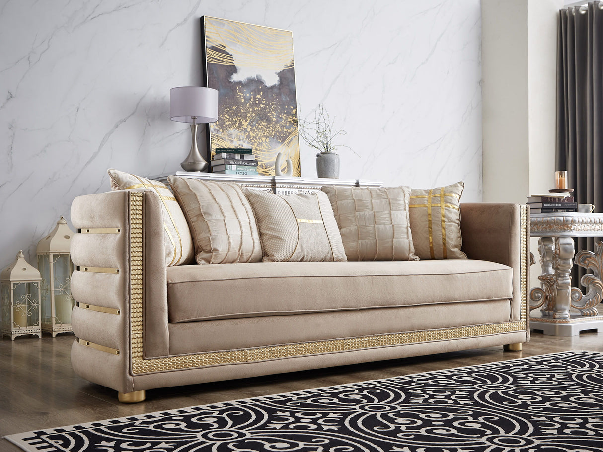 HD-9040 - Sofa - Beige