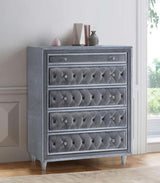 Antonella - 5-Drawer Upholstered Chest