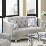 Avonlea - Loveseat tapizado con brazo inclinado