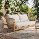 Solstice - Loveseat de cuerda - Lino Beige