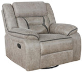 Greer - Sillón reclinable con planeador giratorio