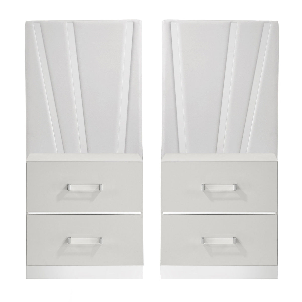 Europa - Nightstand Panels (Set of 2) - White