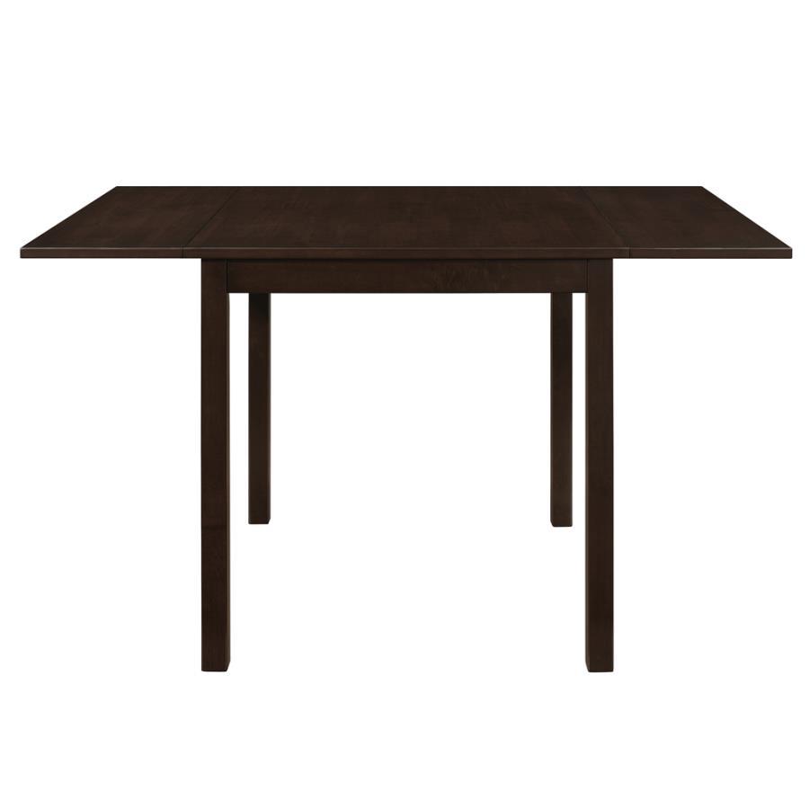 Kelso - Rectangular Dining Table With Drop Leaf - Cappuccino