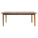 Partridge - Mesa de comedor de madera - Sheesham natural