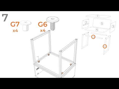 Deanlow - Honey - One Drawer Night Stand