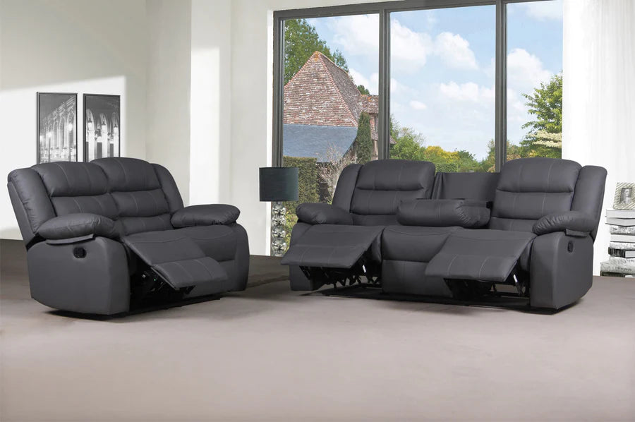 Sofá y Loveseat Sillones Reclinables 8080/81