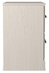 Stelsie - White - Two Drawer Night Stand