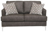 Arcola - Brown Dark - Rta Loveseat