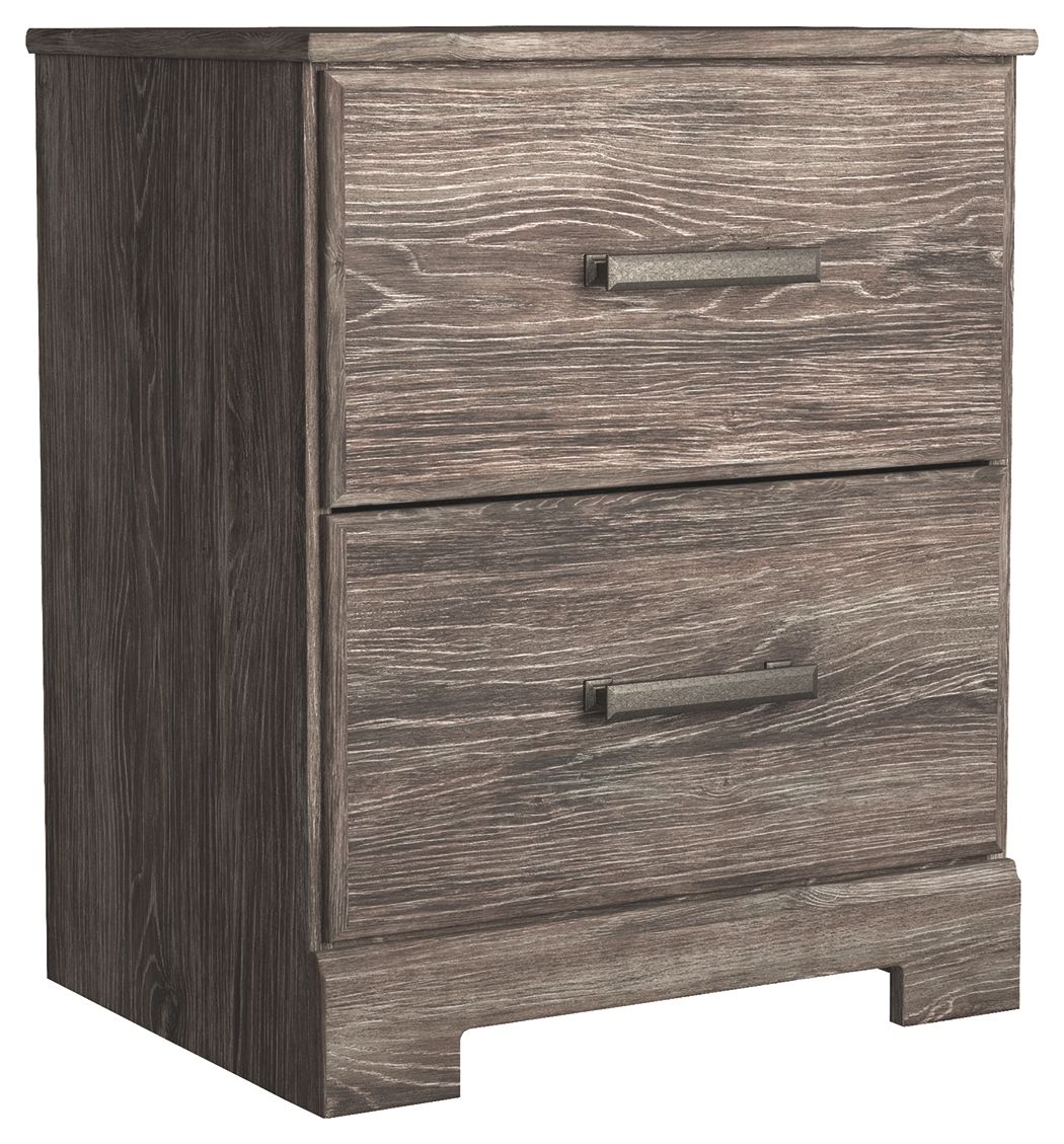 Ralinksi - Gray - Two Drawer Night Stand