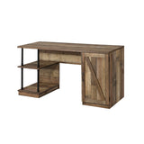 Canna - Writing Desk - Rustic Oak & Black Finish