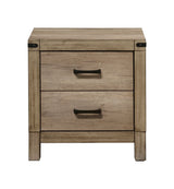 Matteo - Tall Nightstand - Brown