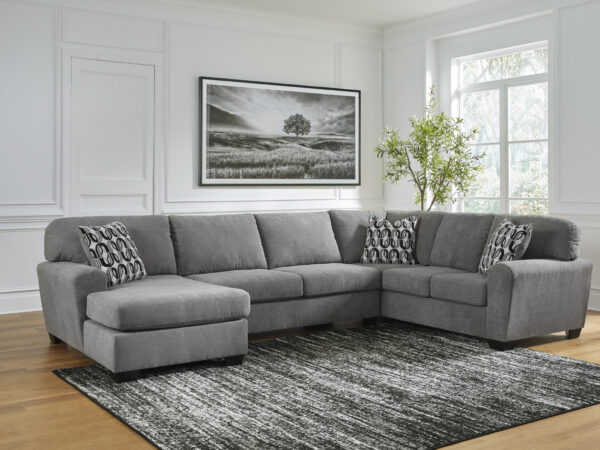 birkdale court 3 piece sectional with chaise