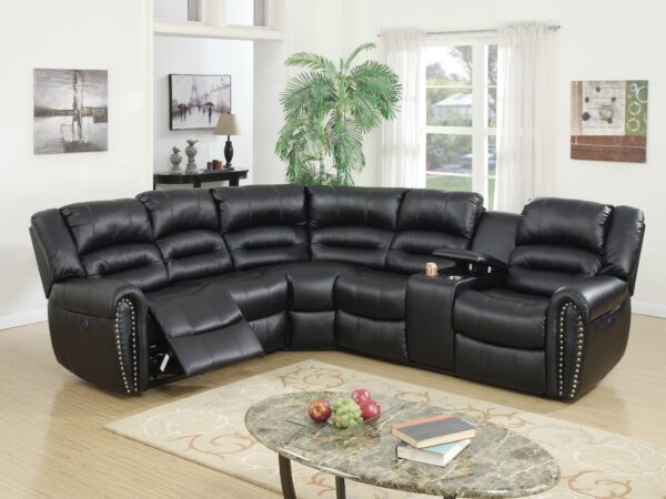 power reclining sectional