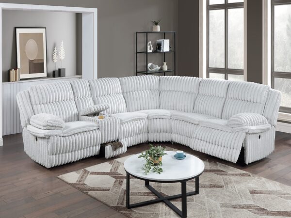 power reclining sectional