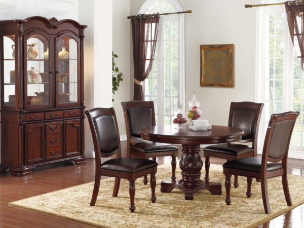 traditional walnut formal dining arm chair