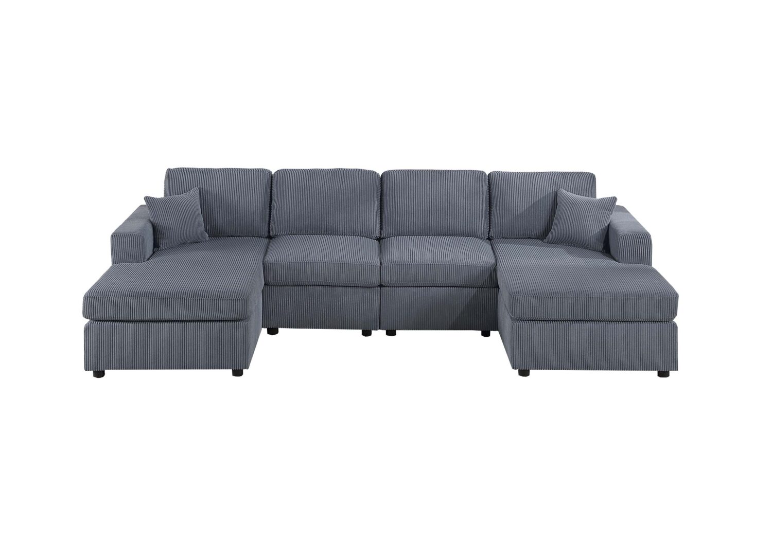 3 piece sectional chaise sofa set in d gray or fog gray corduroy 3 piece sectional chaise sofa set in d gray or fog gray corduroy
