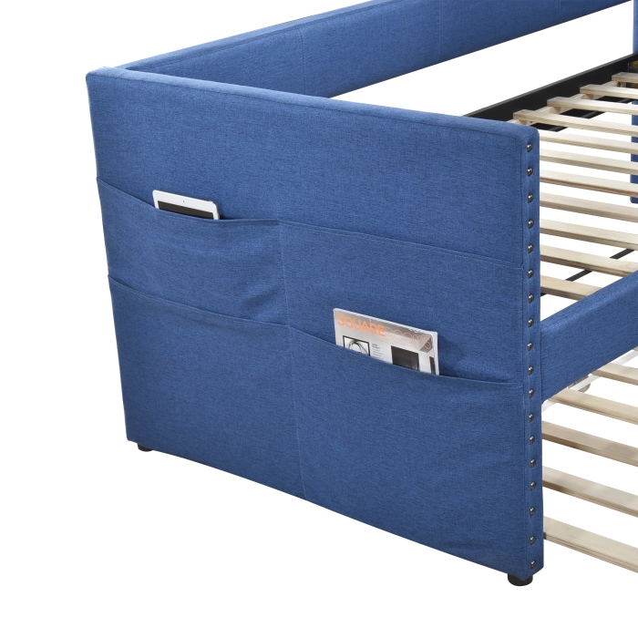 boynton daybed & trundle bed in blue boynton daybed & trundle bed in blue