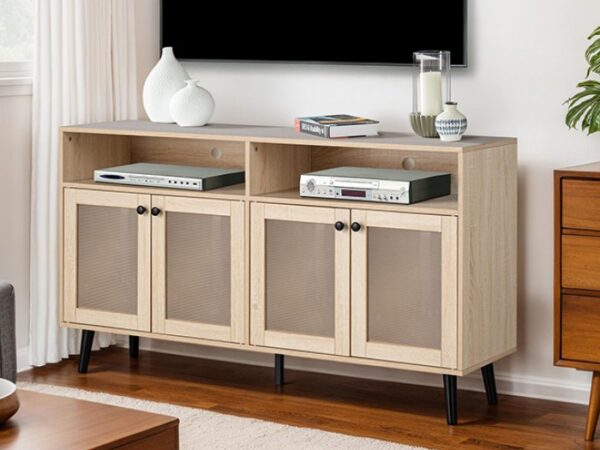 garibaldi rustic farmhouse brown/gray tv stand (copy)